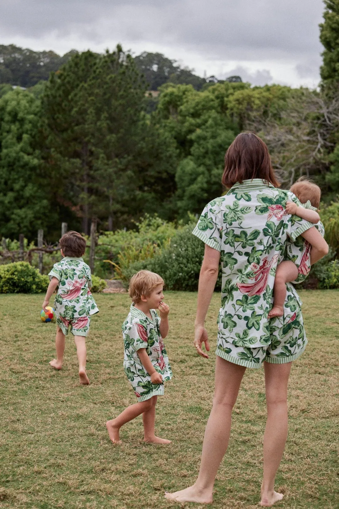 Abigail Sleep Set - Cotton - Festive Fig