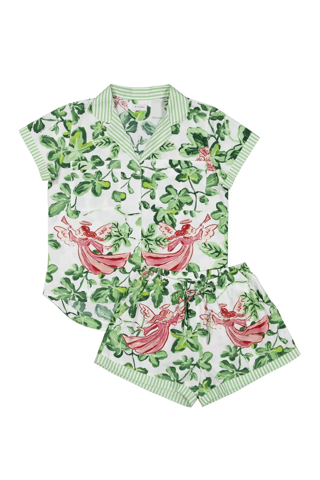Abigail Sleep Set - Cotton - Festive Fig
