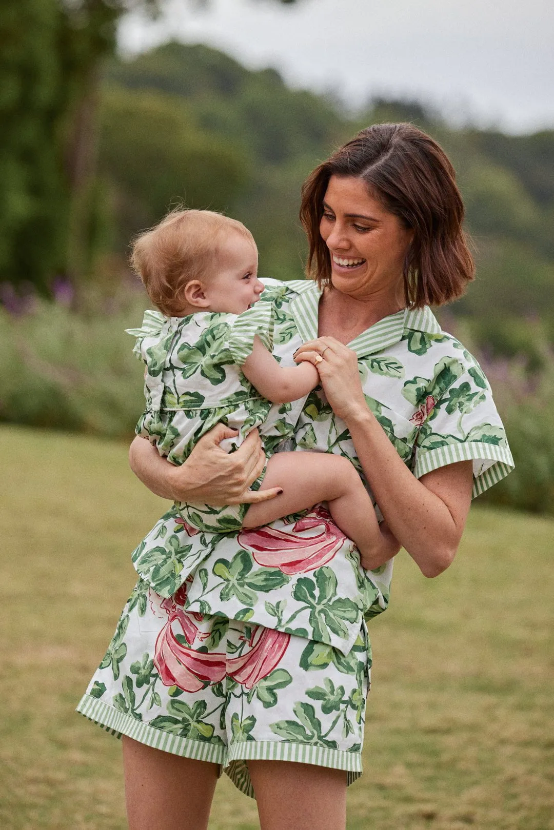 Abigail Sleep Set - Cotton - Festive Fig