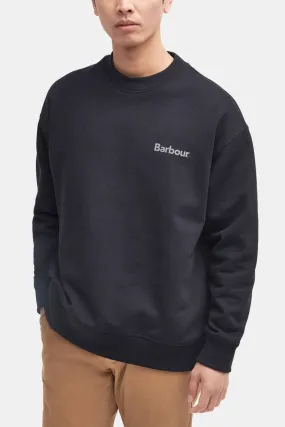 Barbour Nicholas Crew Sweatshirt (Black)