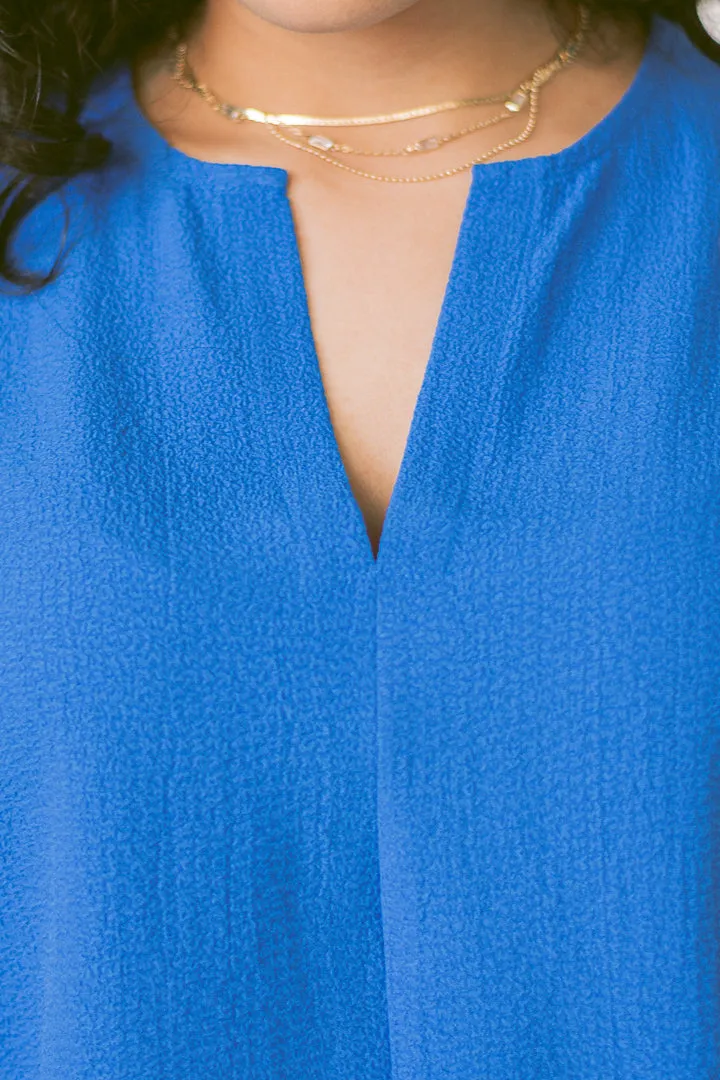Cerulean Whisper Lightweight Top