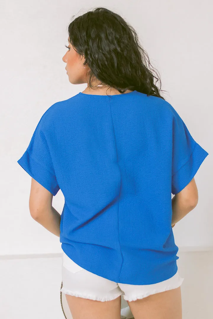 Cerulean Whisper Lightweight Top