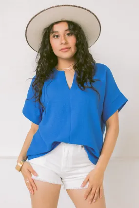 Cerulean Whisper Lightweight Top