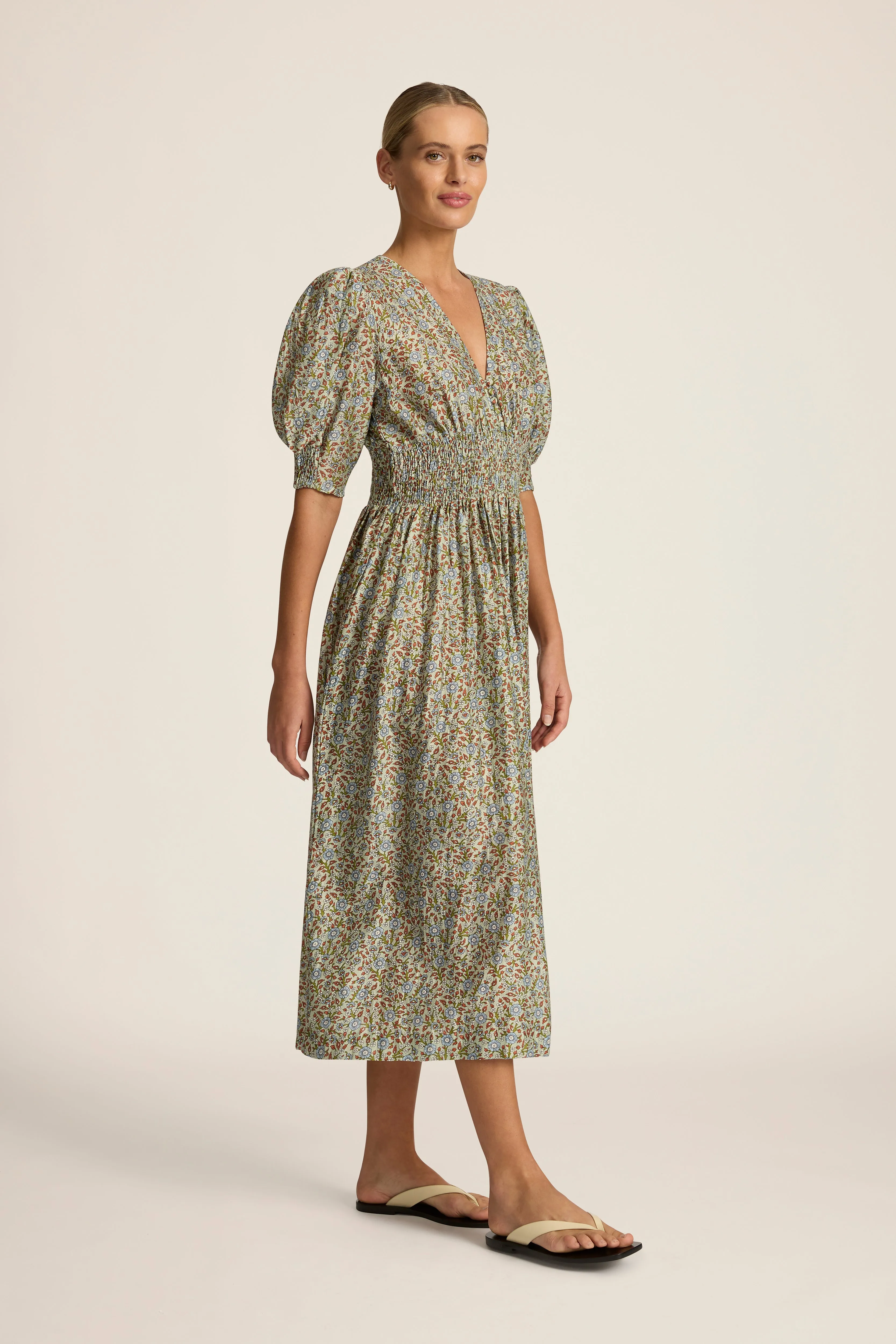 Hannah Artwear, Sophia Midi Dress | Bonita Mint