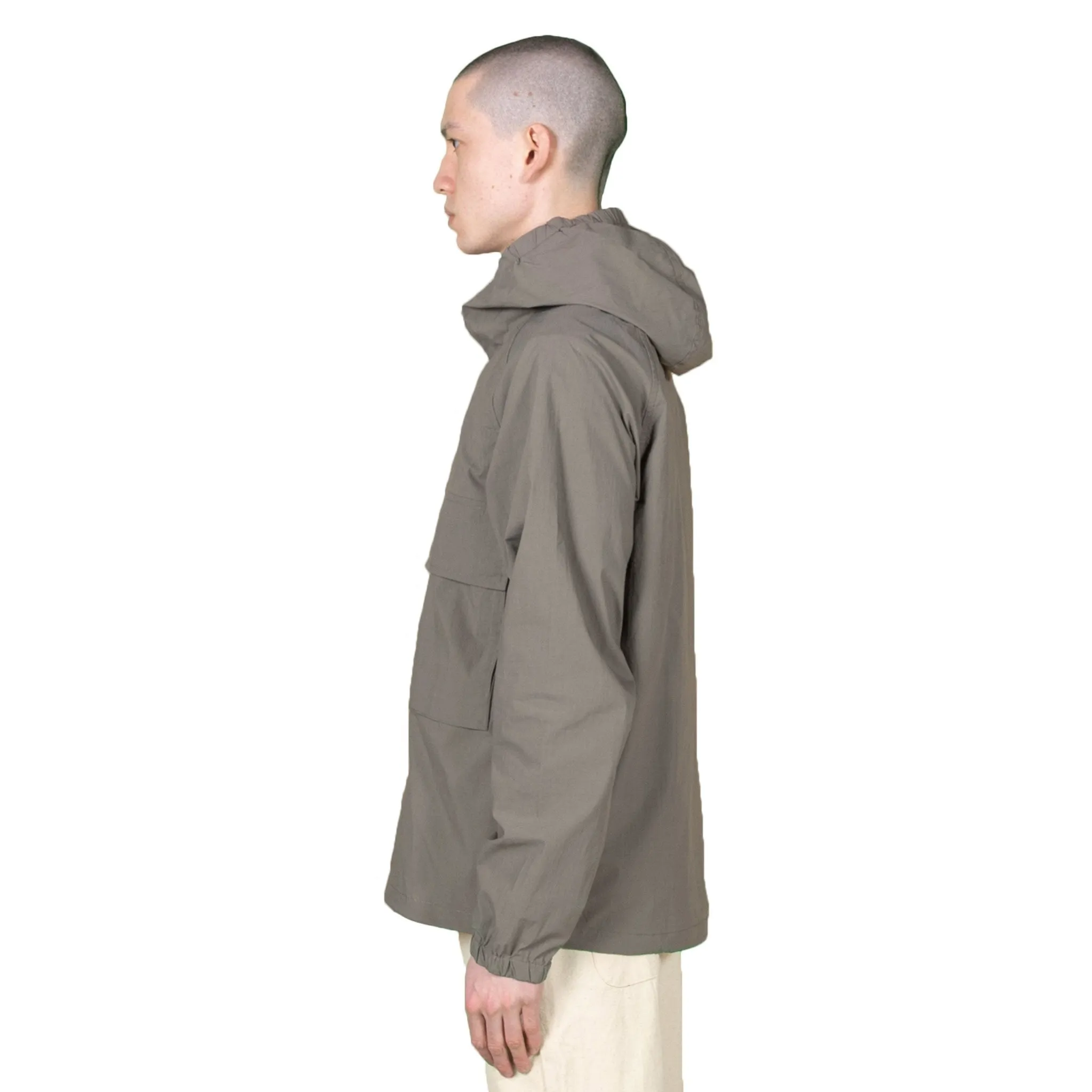 Hooded Paper Jacket - Green
