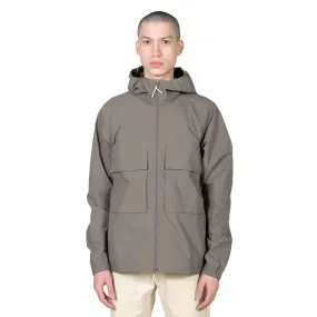Hooded Paper Jacket - Green