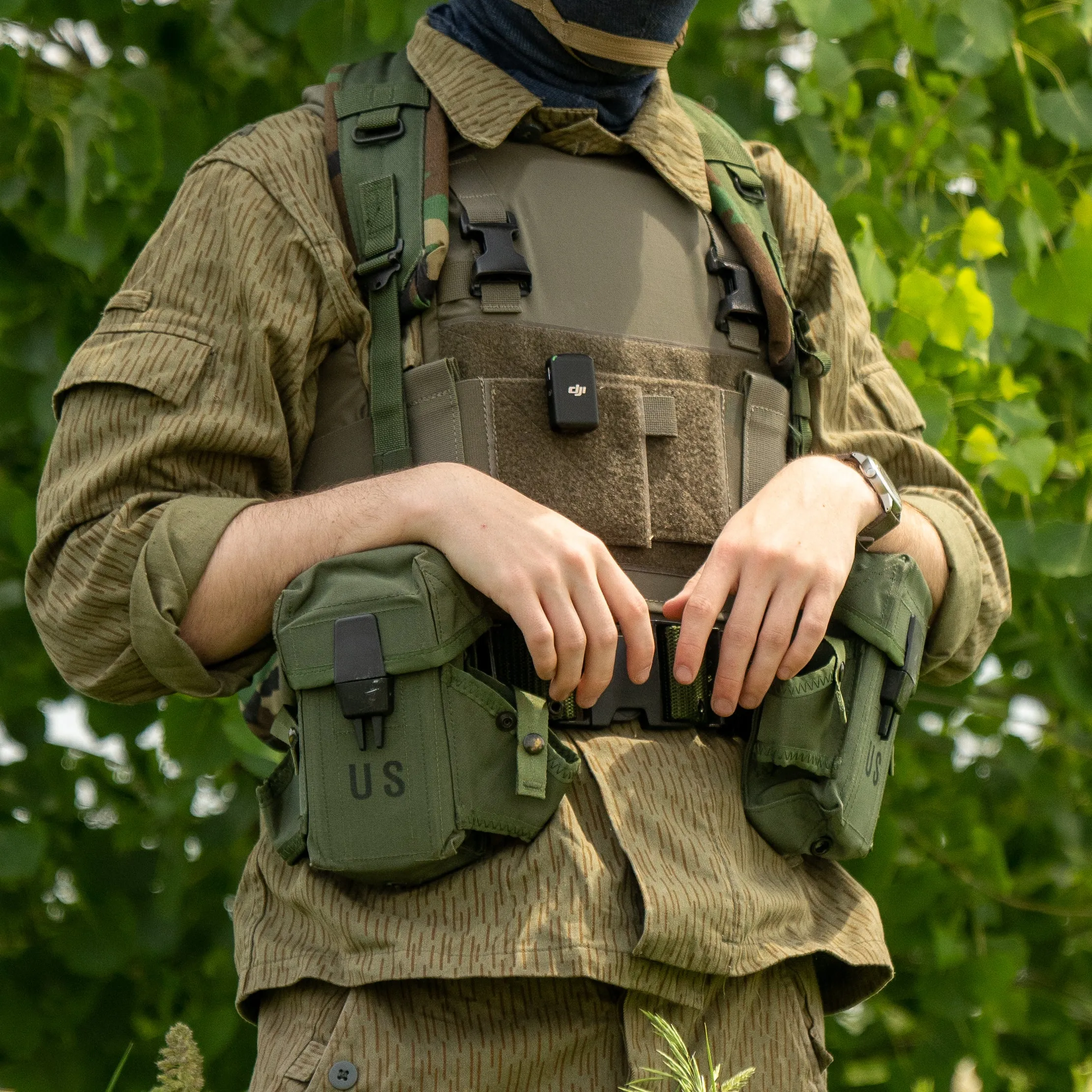 Issued East German Strichtarn Summerweight Field Jacket