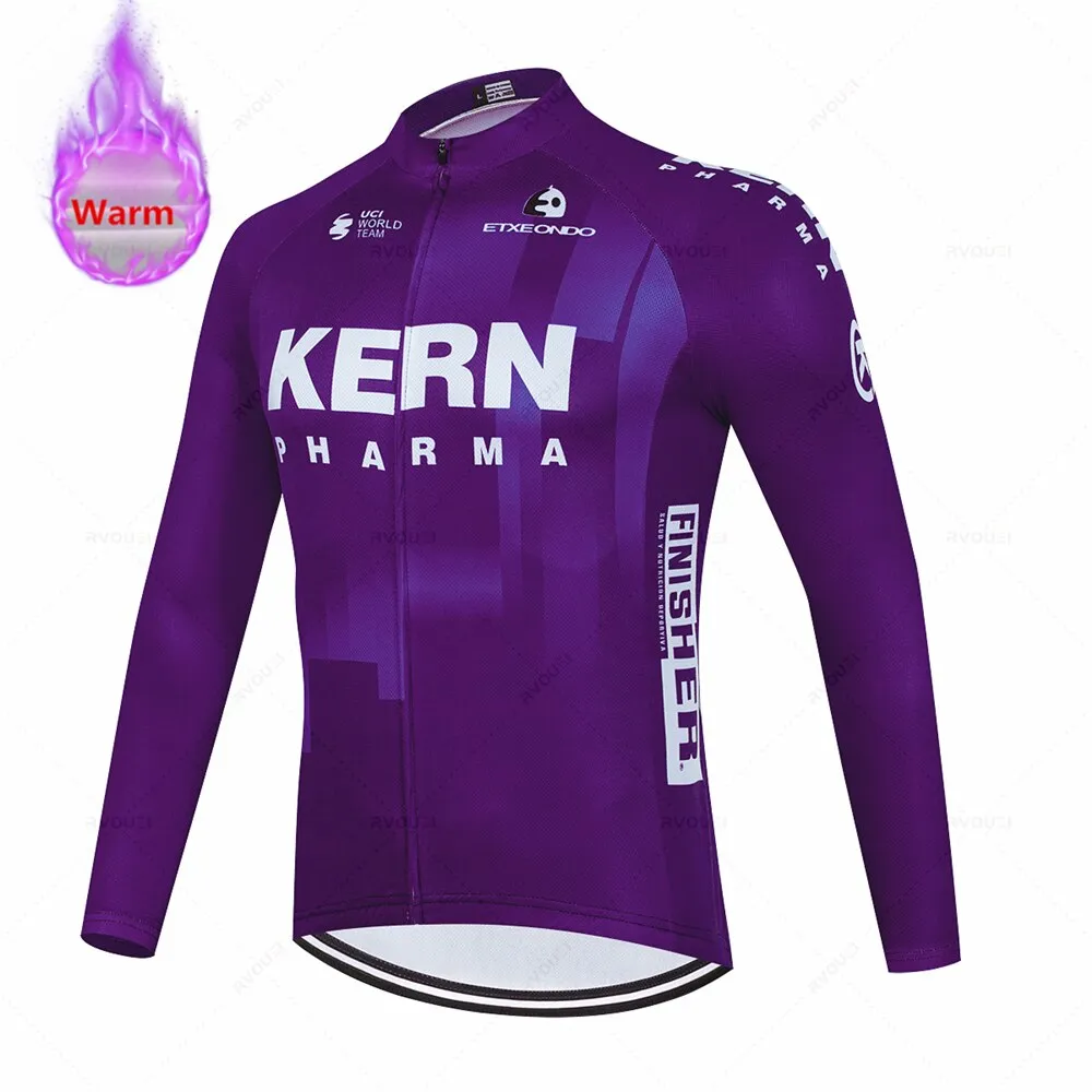 Kern Pro Team Winter Thermal Fleece Cycling Set