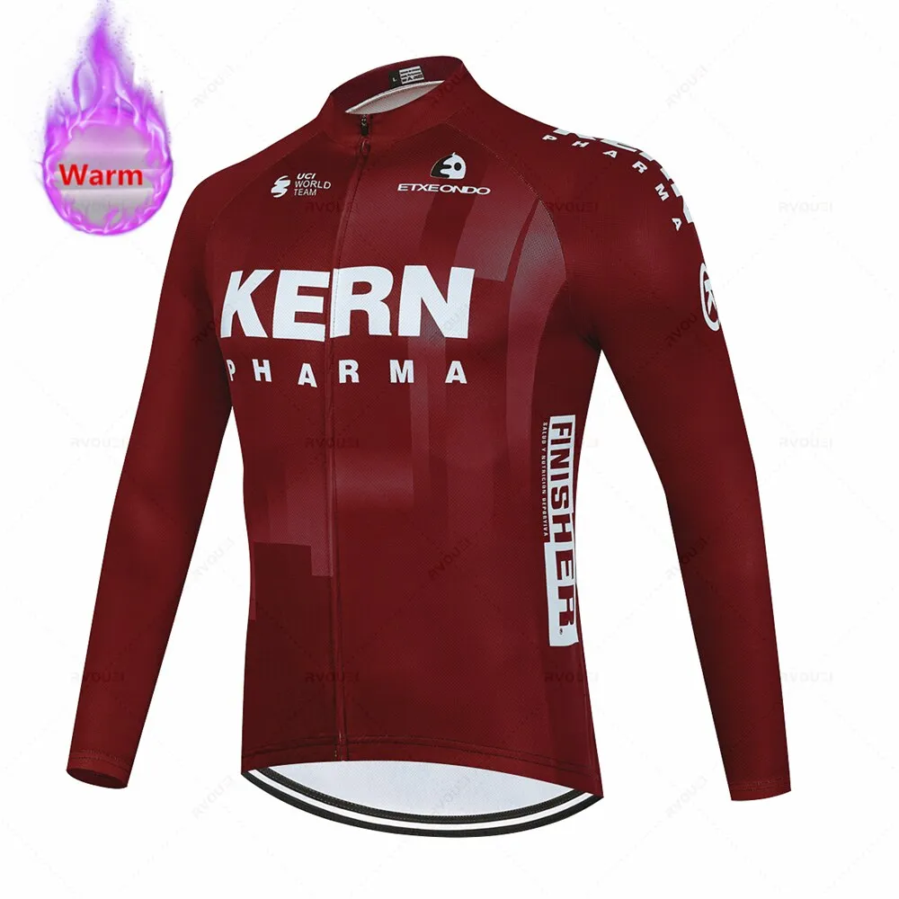 Kern Pro Team Winter Thermal Fleece Cycling Set