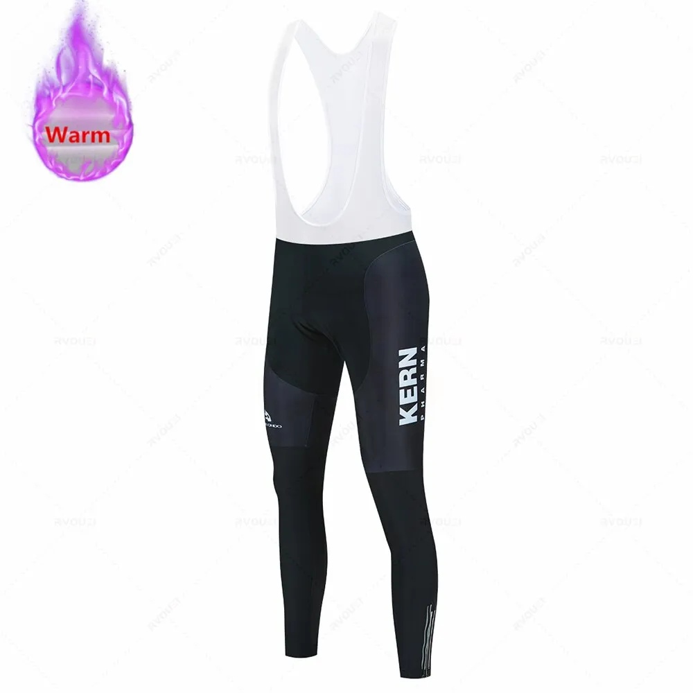 Kern Pro Team Winter Thermal Fleece Cycling Set