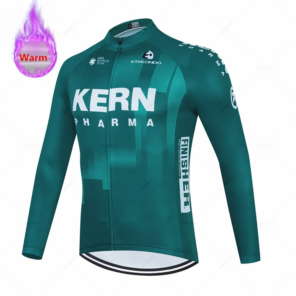 Kern Pro Team Winter Thermal Fleece Cycling Set