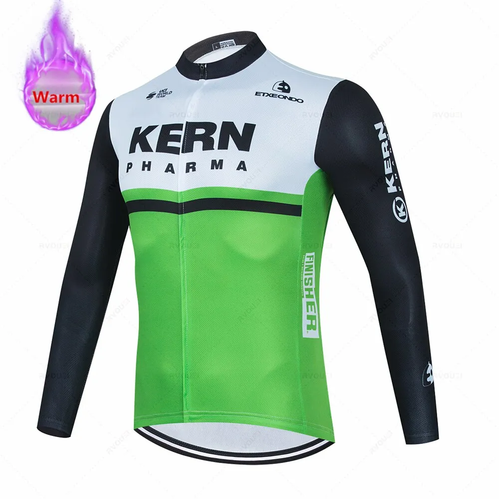 Kern Pro Team Winter Thermal Fleece Cycling Set