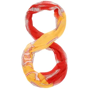 NFL Women’s Gradient Infinity Scarf - Kansas City Chiefs