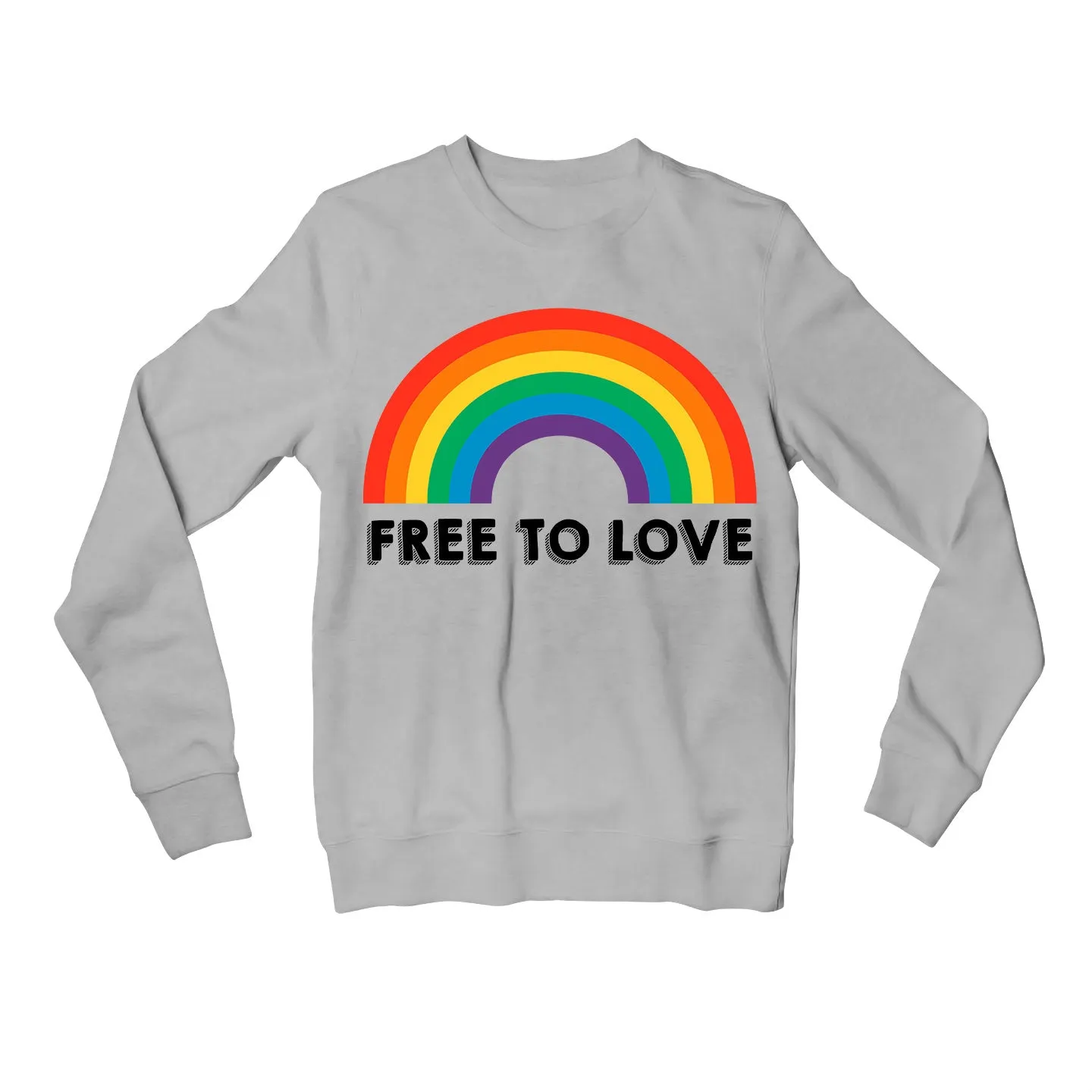 Pride Sweatshirt - Free To Love