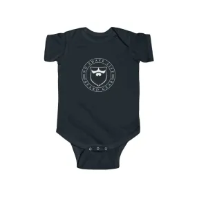SEAL OF BEARD Black Baby Infant Bodysuit Onesie