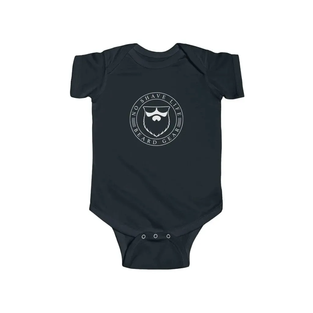 SEAL OF BEARD Black Baby Infant Bodysuit Onesie