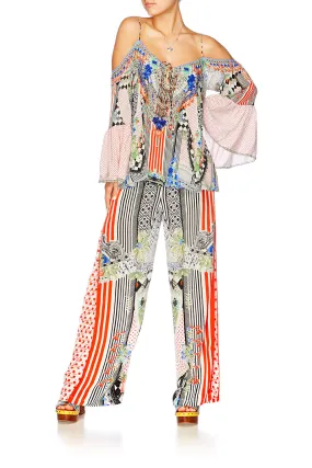 SIDE PLEAT PANTS MEET ME HERE