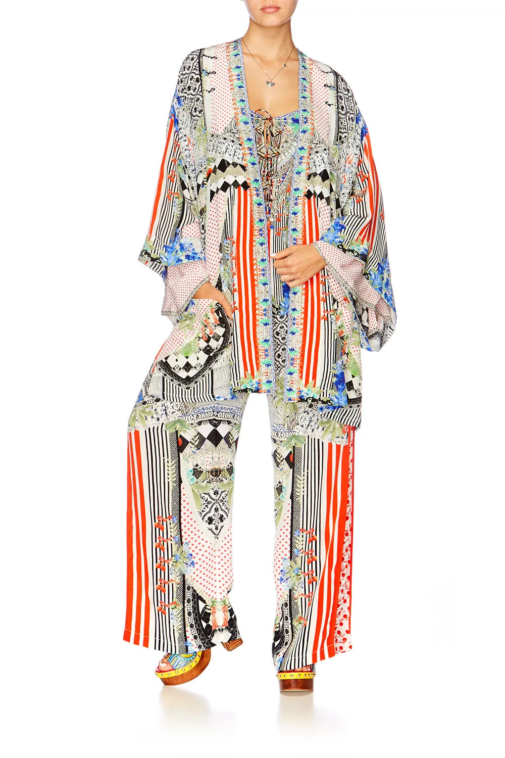 SIDE PLEAT PANTS MEET ME HERE