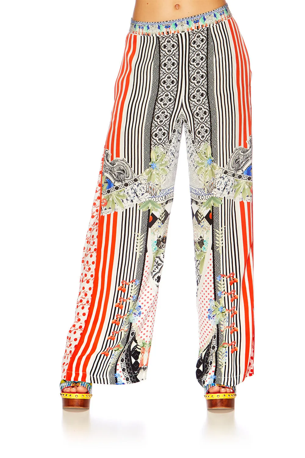 SIDE PLEAT PANTS MEET ME HERE