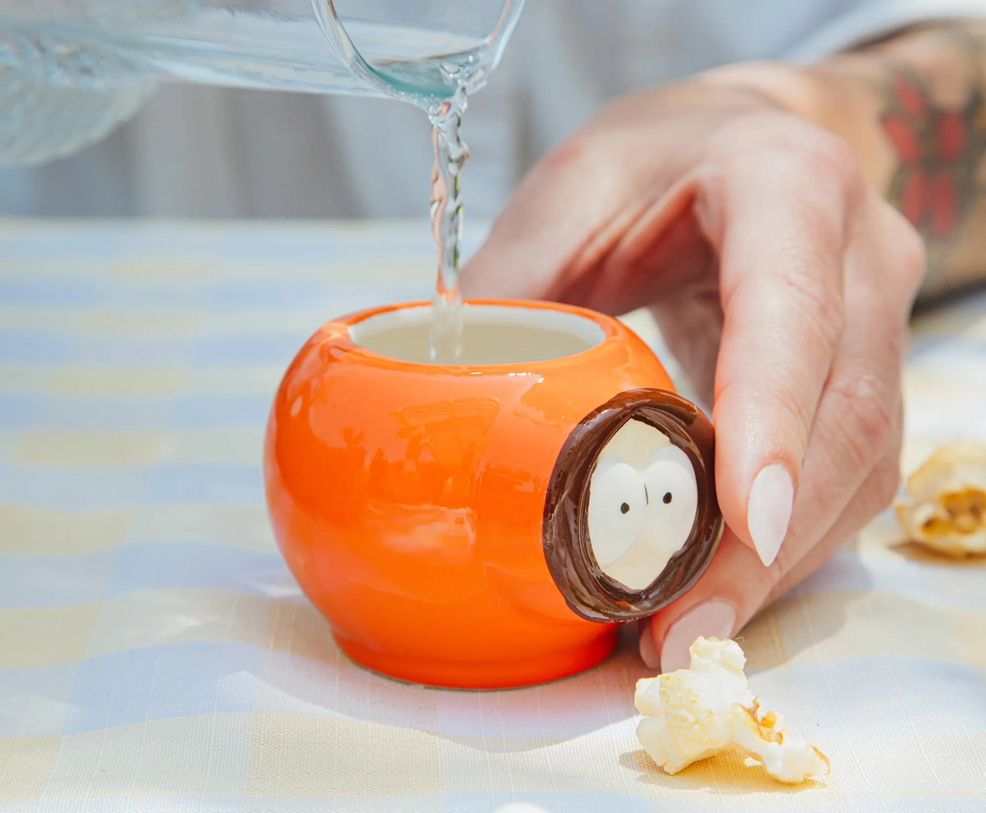 South Park Kenny Face Sculpted Ceramic Mini Mug | Holds 3 Ounces