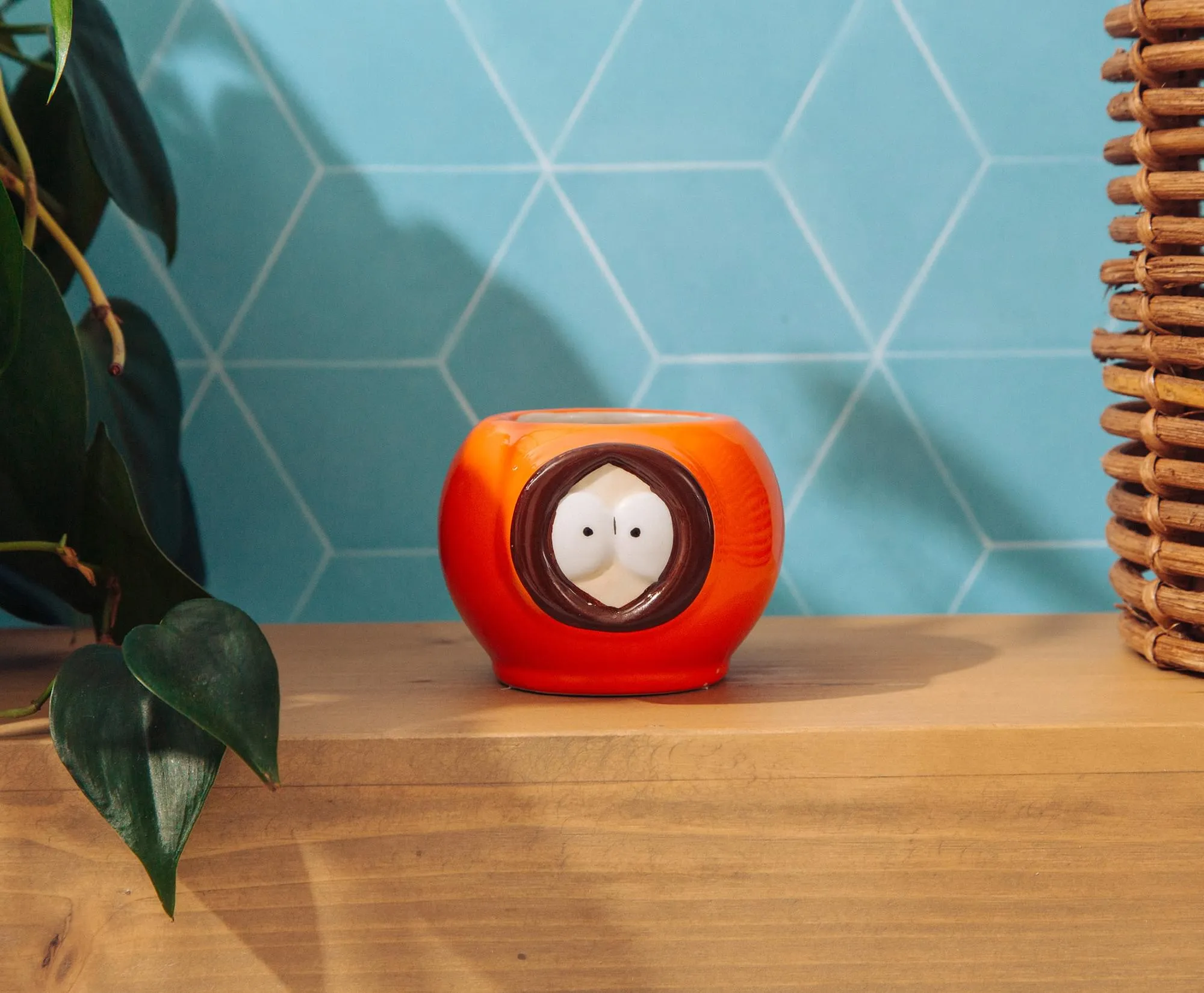 South Park Kenny Face Sculpted Ceramic Mini Mug | Holds 3 Ounces